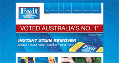 Desktop Screenshot of exitsoap.com.au